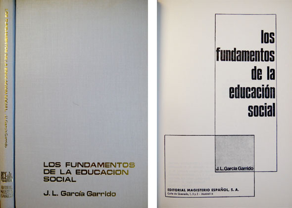 Los fundamentos de la educación social.