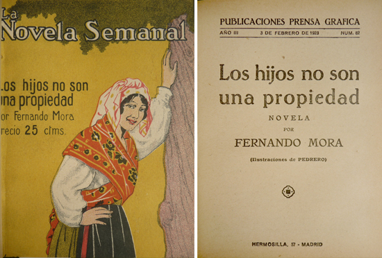 Los hijos no son una propiedad. Novela.