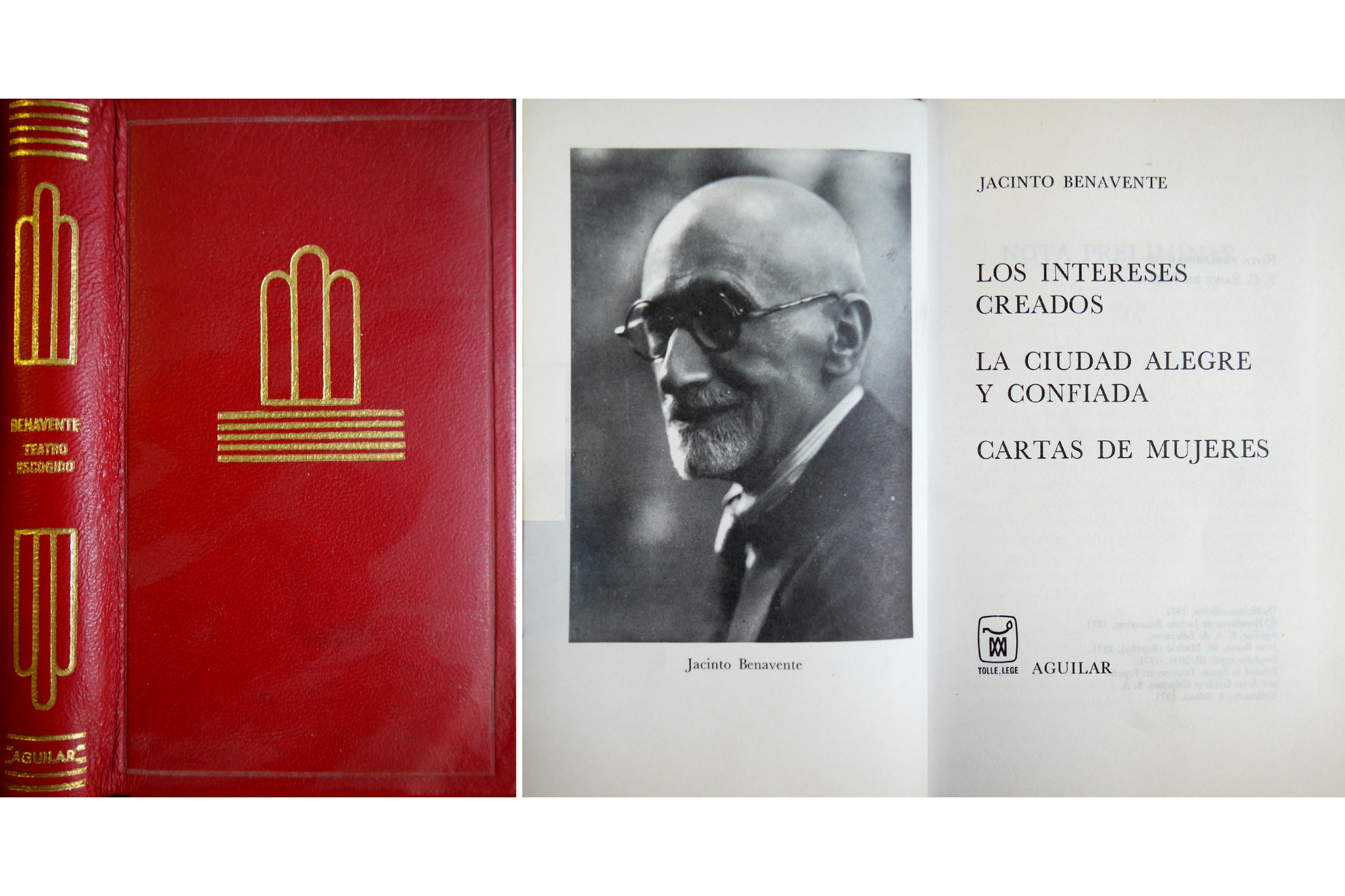 Los intereses creados. La ciudad alegre y confiada. Cartas de …