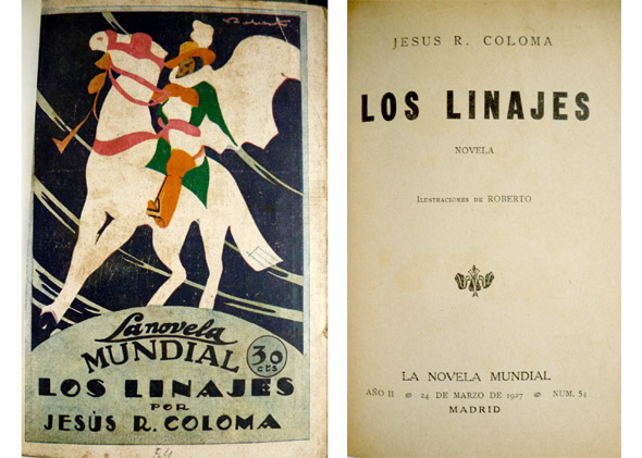 Los linajes. Novela.