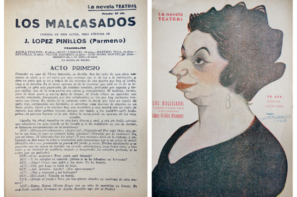 Los malcasados. Comedia en tres actos. Obra póstuma.