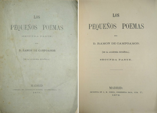 Los Pequeños Poemas. Segunda Parte. Prólogo de E. A. Soulére.