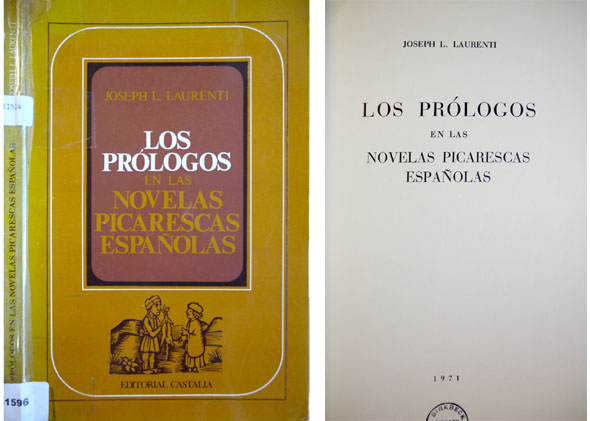 Los Prólogos en las novelas picarescas españolas.