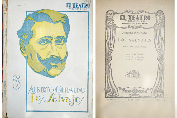 Los Salvajes. Tríptico dramático.