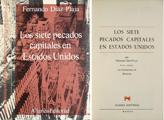 Los Siete Pecados Capitales en Estados Unidos.