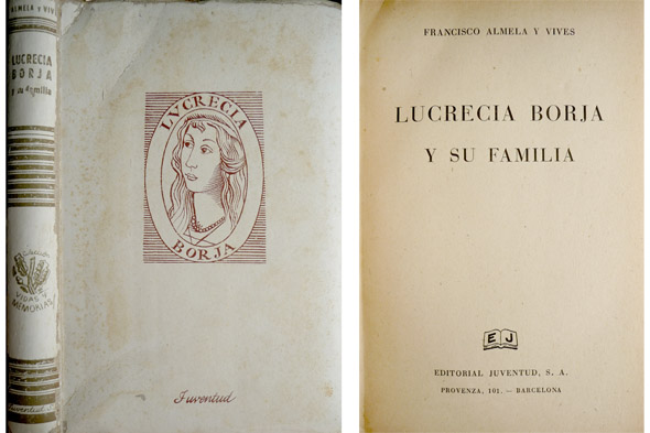 Lucrecia Borja y su familia.
