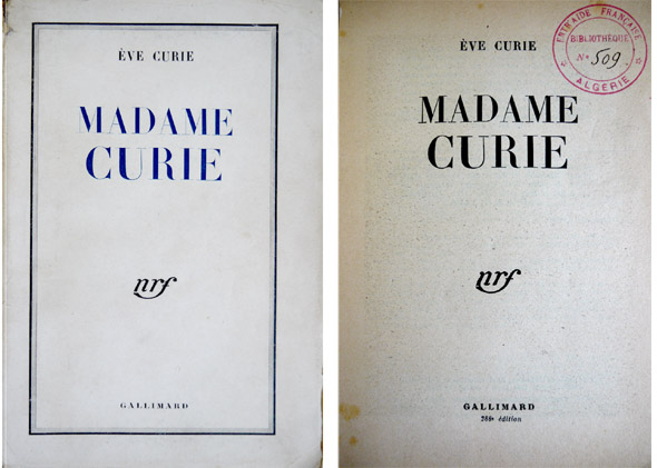 Madame Curie.