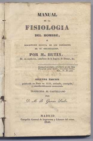 Manual de Fisiología del Hombre ó Sucinta descripción de los …