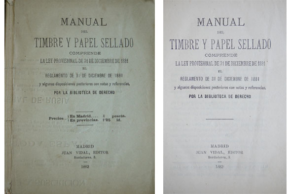Manual del Timbre y Papel Sellado. Comprende la Ley Provisional …