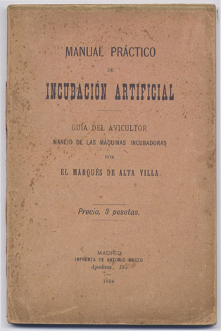 Manual práctico de Incubación Artificial. Guía del Avicultor. Manejo de …