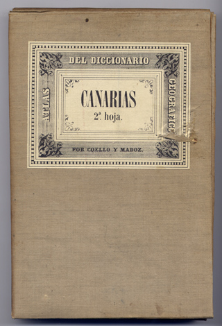 Mapa de Canarias. Segunda Hoja: Gran Canaria, Lanzarote, Fuerteventura. Explicaciones …