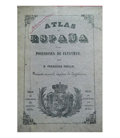 Mapa de Navarra. Explicaciones de Pascual Madoz. Con los planos …