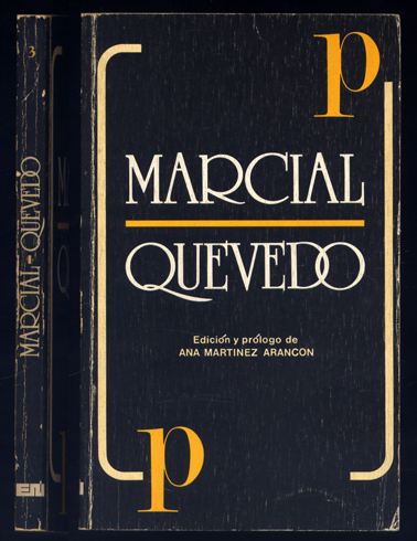Marcial - Quevedo. Edición y prólogo de.