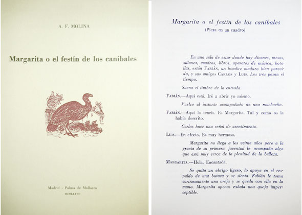 Margarita ó el festín de los caníbales. Pieza en un …