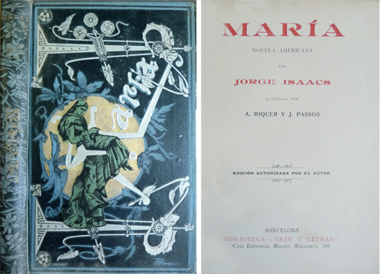 María. Novela americana. Prólogo de C. de la K.