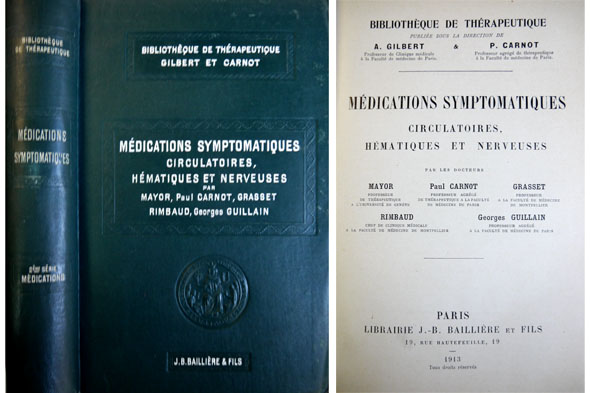 Médications symptomatiques: circulatoires, hématiques et nerveuses. Par ., Paul Carnot, …