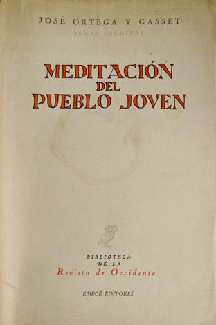 Meditación del pueblo joven.