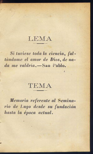 Memoria referente al Seminario de Lugo desde su fundación hasta …