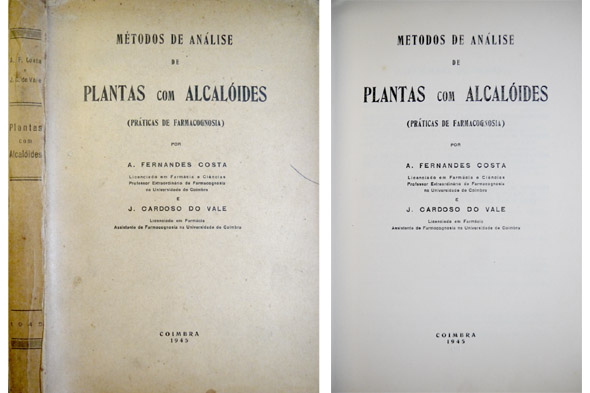 Métodos de Análise de Plantas com Alcalóides. Práticas de Farmacognosia.