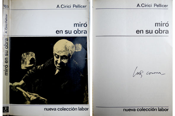 Miró en su obra.