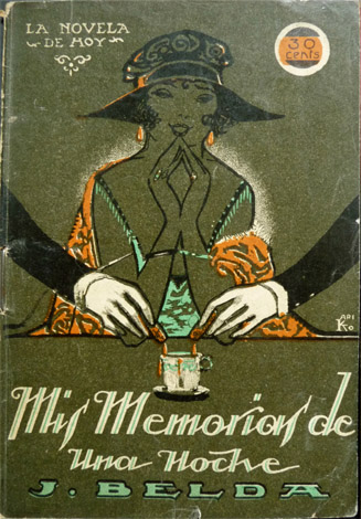 Mis memorias de una noche. Novela.