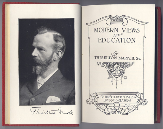 Modern Views on Education.