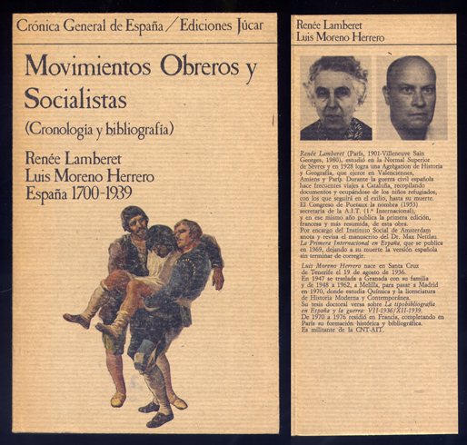 Movimientos Obreros y Socialistas. España, 1700-1939. Cronología y bibliografía. Libros …