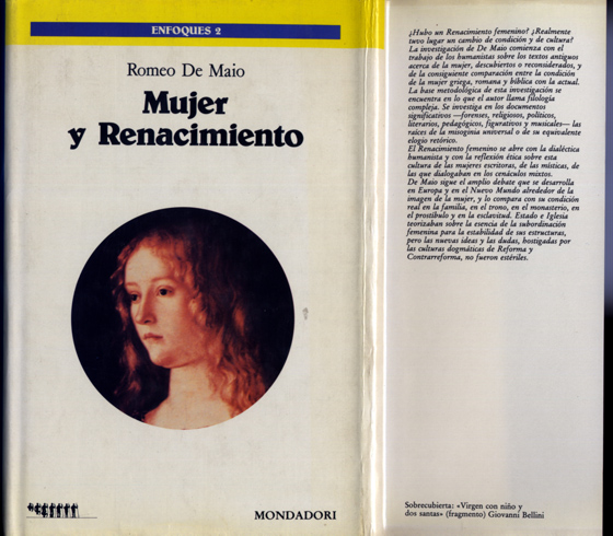Mujer y Renacimiento. Traducción de Margarita Vivanco Gefaell.
