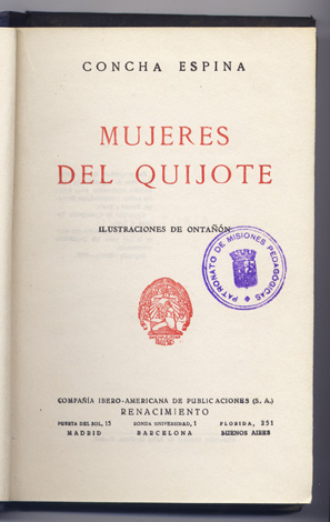 Mujeres del Quijote. Ensayo.