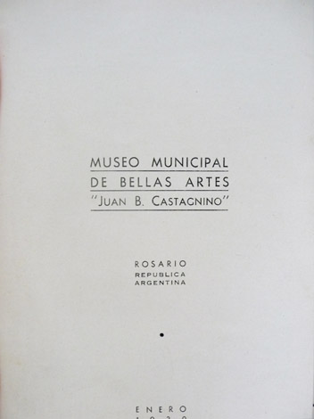 Municipal de Bellas Artes "Juan B. Castagnino".