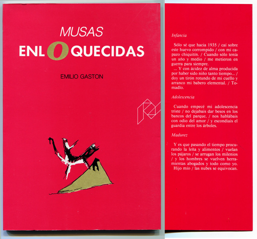 Musas enloquecidas. Poemas. Ilustraciones de Elena Gastón.