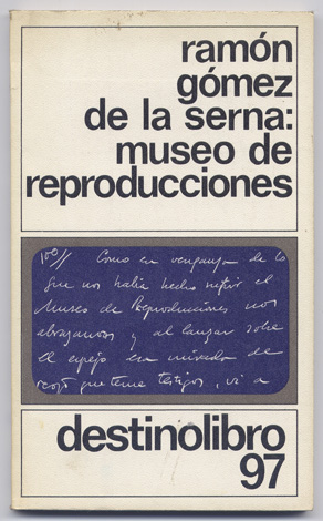 Museo de Reproducciones. Textos inéditos. Prólogo de Francisco Indurain.