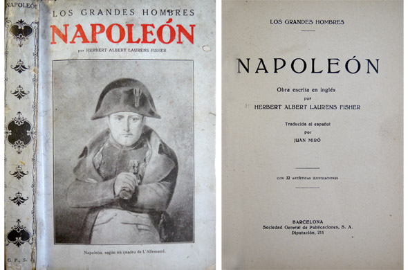 Napoleón. Tradución de Juan Miró.