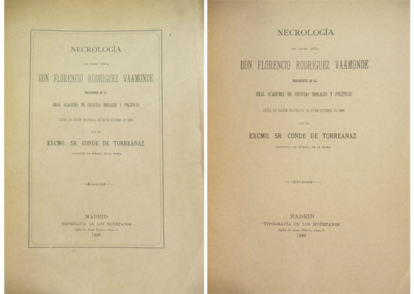 Necrología del Excelentísimo Señor Don Florencio Rodríguez Vaamonde, Presidente de …