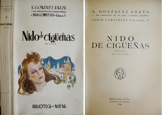 Nido de cigüeñas. Novela.