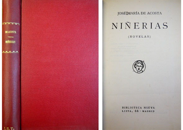 Niñerías. Novelas.