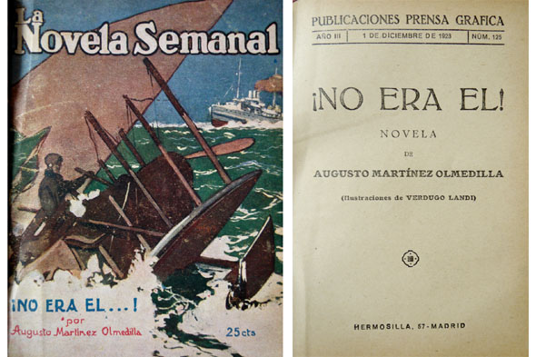 ¡No era él!. Novela.