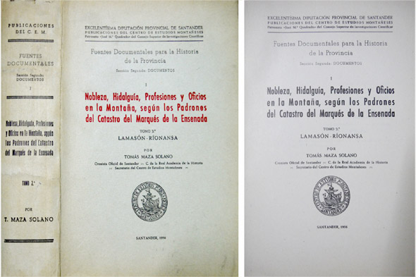 Nobleza, Hidalguía, Profesiones y Oficios en la Montaña, según los …