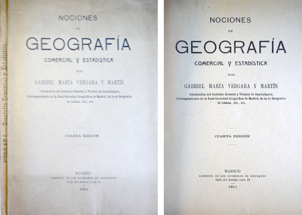 Nociones de Geografía Comercial y Estadística.