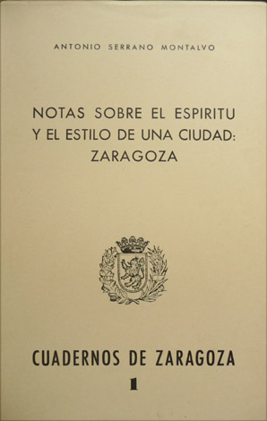 Notas sobre el espíritu y el estilo de una ciudad: …