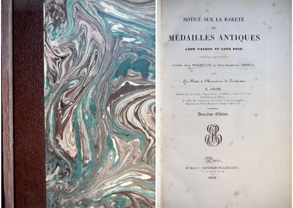 Notice sur la rareté des Médailles Antiques. Leur valeur et …