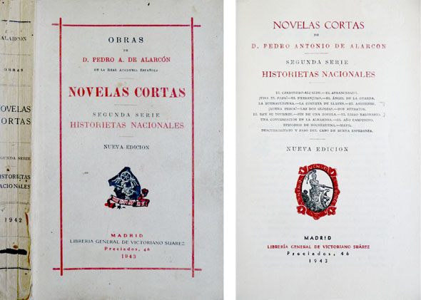 Novelas Cortas. Segunda serie. Historietas Nacionales.
