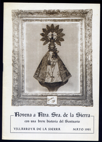 Novena a Nuestra Señora de la Sierra, que se venera …