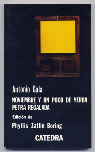 Noviembre y un poco de yerba. Petra Regalada. Edición de …