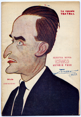 Nuestra novia. [Das Wundermittel]. Comedia en tres actos, arreglada a …