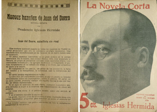 Nuevas hazañas de Juan del Duero. Novela inédita.