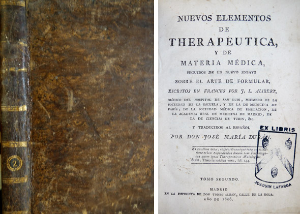 Nuevos elementos de Therapéutica y de Materia Médica. Traducidos al …