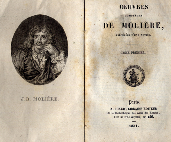 Oeuvres Completes de Molière. Précédées d'une notice par J.A. Havard.