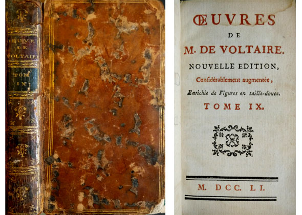 Oeuvres de M. de Voltaire. Tome IX. Discours sur l'Histoire …