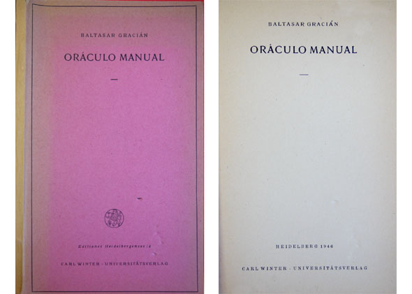 Oráculo manual.
